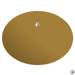 Image of the Horn-fed parabolic reflector
