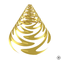 Image of the Conical four-arm sinuous antenna