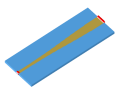 Stepped microstrip transition