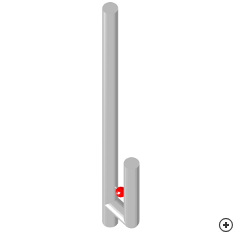 Image of the J-pole antenna