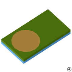 Image of the EM-coupled Circular Patch
