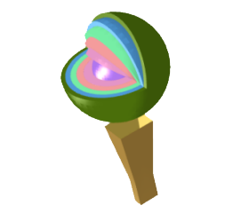 Spherical Luneberg lens antenna