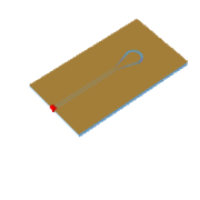 Coax to CPW transition