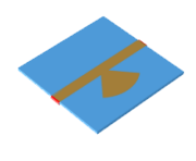 Microstrip radial stub