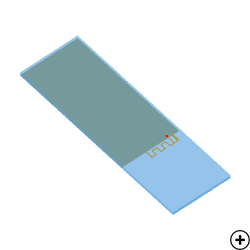 Image of the Planar Printed Meandered Inverted-F
