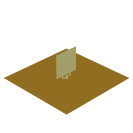 Rectangular Monopole with Trident Shaped Feed