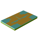 UWB WBAN Multislot Antenna with Screening Backplane