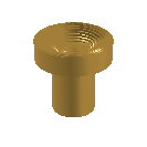 Curved-aperture Corrugated Conical Horn