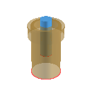 Dualband Coaxial Horn Antenna