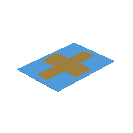 Pin-fed Four Edges Gap-Coupled Microstrip Antenna (FEGCOMA)