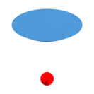 Plano-convex hyperbolic lens 