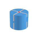 Printed quadrifilar loop antenna