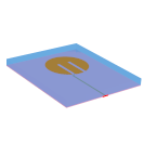 Circular slotted broadband patch antenna