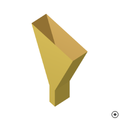 Image of the Waveguide-fed E-plane sectoral horn.