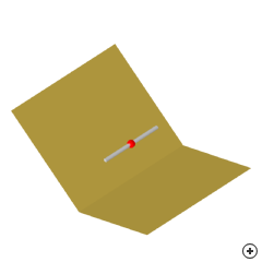 Image of the Dipole-fed corner reflector