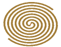 Self-complimentary archimedes spiral