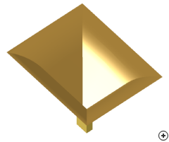 Image of the Aperture-matched pyramidal horn.