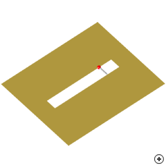 Image of the Coaxial-fed Slot