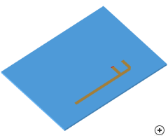 Image of the Printed Inverted-F antenna
