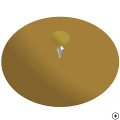 Image of the Horn fed cassegrain reflector