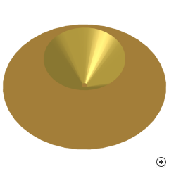 Image of the Classical monocone antenna.